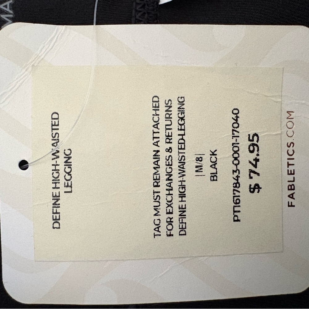 Fabletics Black Leggings - Picture 5 of 5